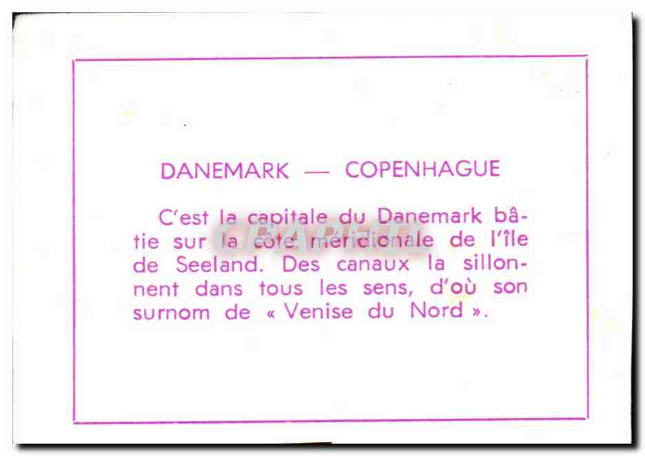 Image Danemark Copenhague denmakr Bateau — Verso