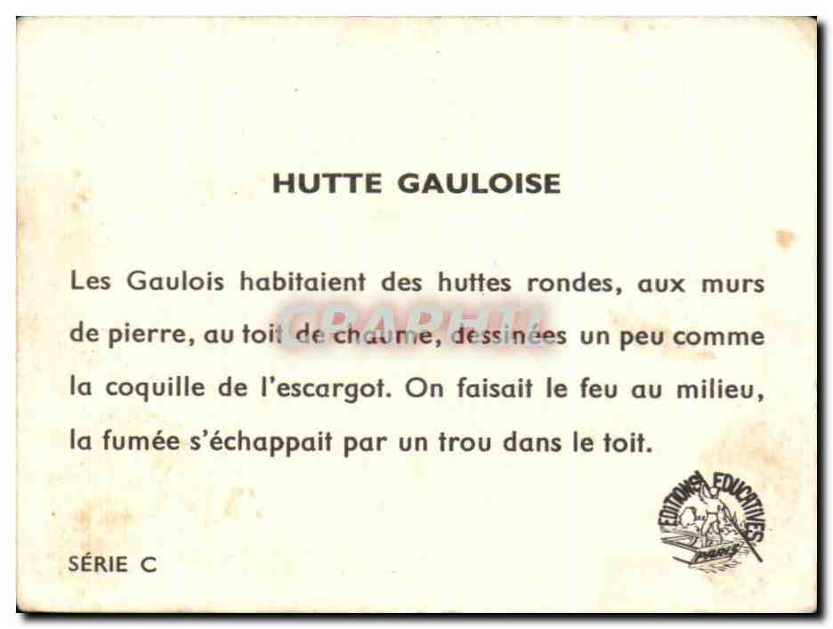 Image Hutte Gauloise  — Rückseite