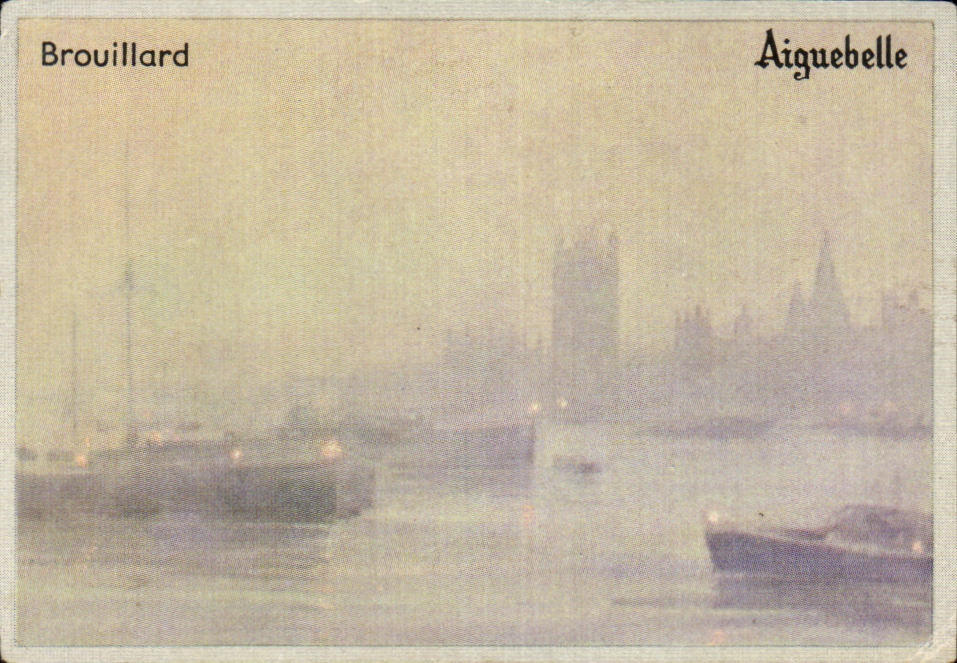Image Brouillard Aiguebelle LondresLondon 