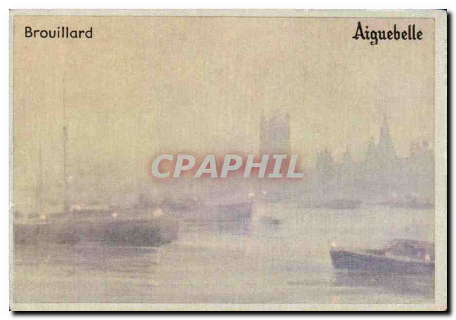Image Brouillard Aiguebelle Londres London 