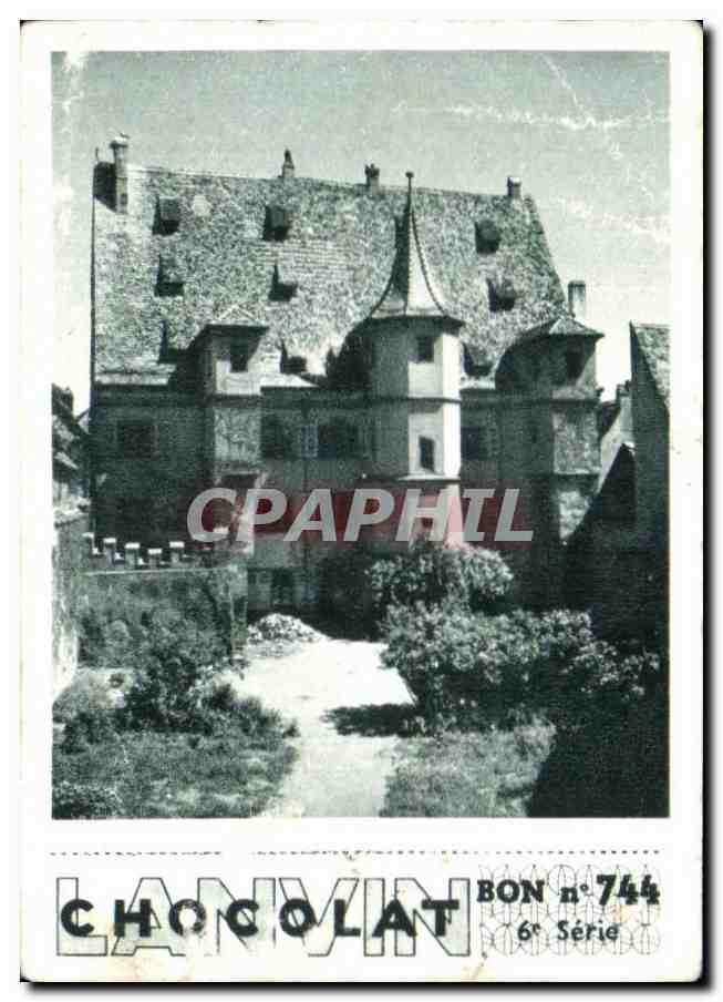 Image Chocolat lanvin La maisson Renaissance a Selestat