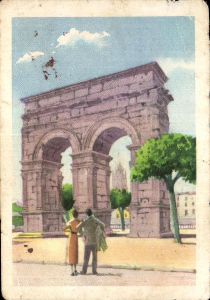 Image Saintes l'arc de germanicus 