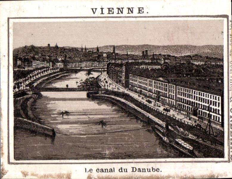 Image Vienne Le Canal du Danube Bandages Maison Dollon Malderet Rue de Gourville orleans 