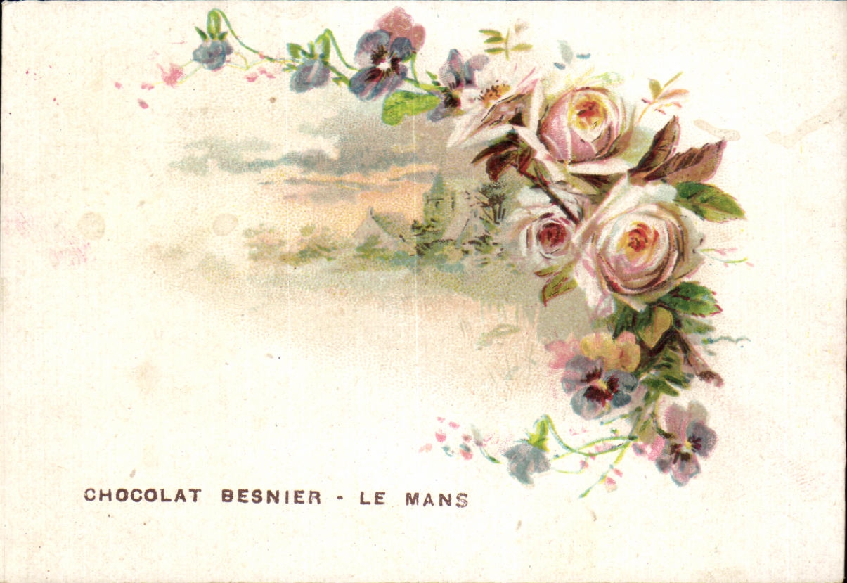 Image Chocolat Besnier Le Mans Roses