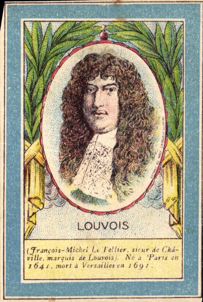 IMage Louvois francois Michel Ministre de Louis XIV Grands Magasins Esders Rennes