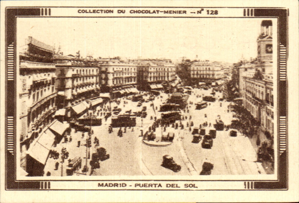 Image Collection Du Chocolat Menier Madrid Puerta Del Sol