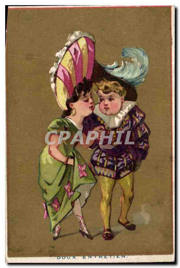 Deux entretien — scène de carnaval — éditeur non visible