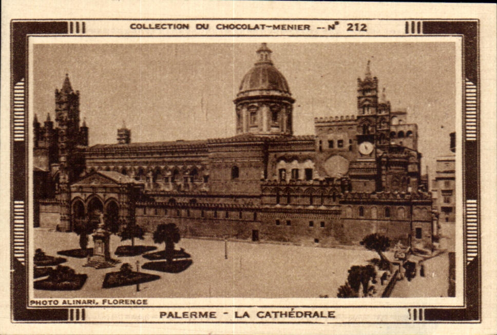 Image Collection Du Chocolat Menier Palerme La Cathedrale