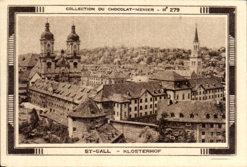 Image Collection du Chocolat Menier St Gall Klosterhof 