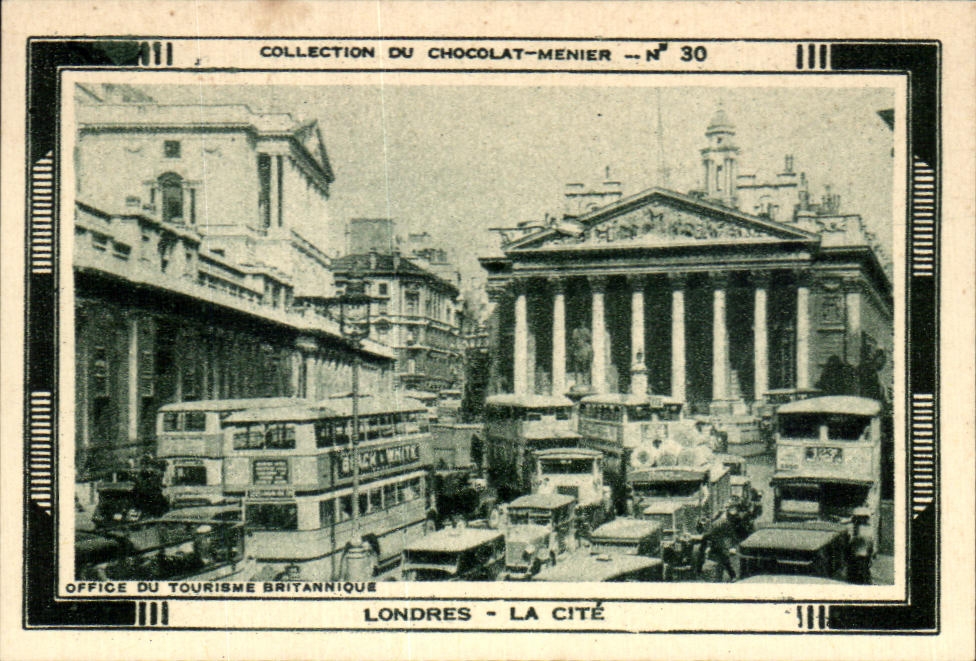Image Collection du Chocolat Menier Londres La Cite 