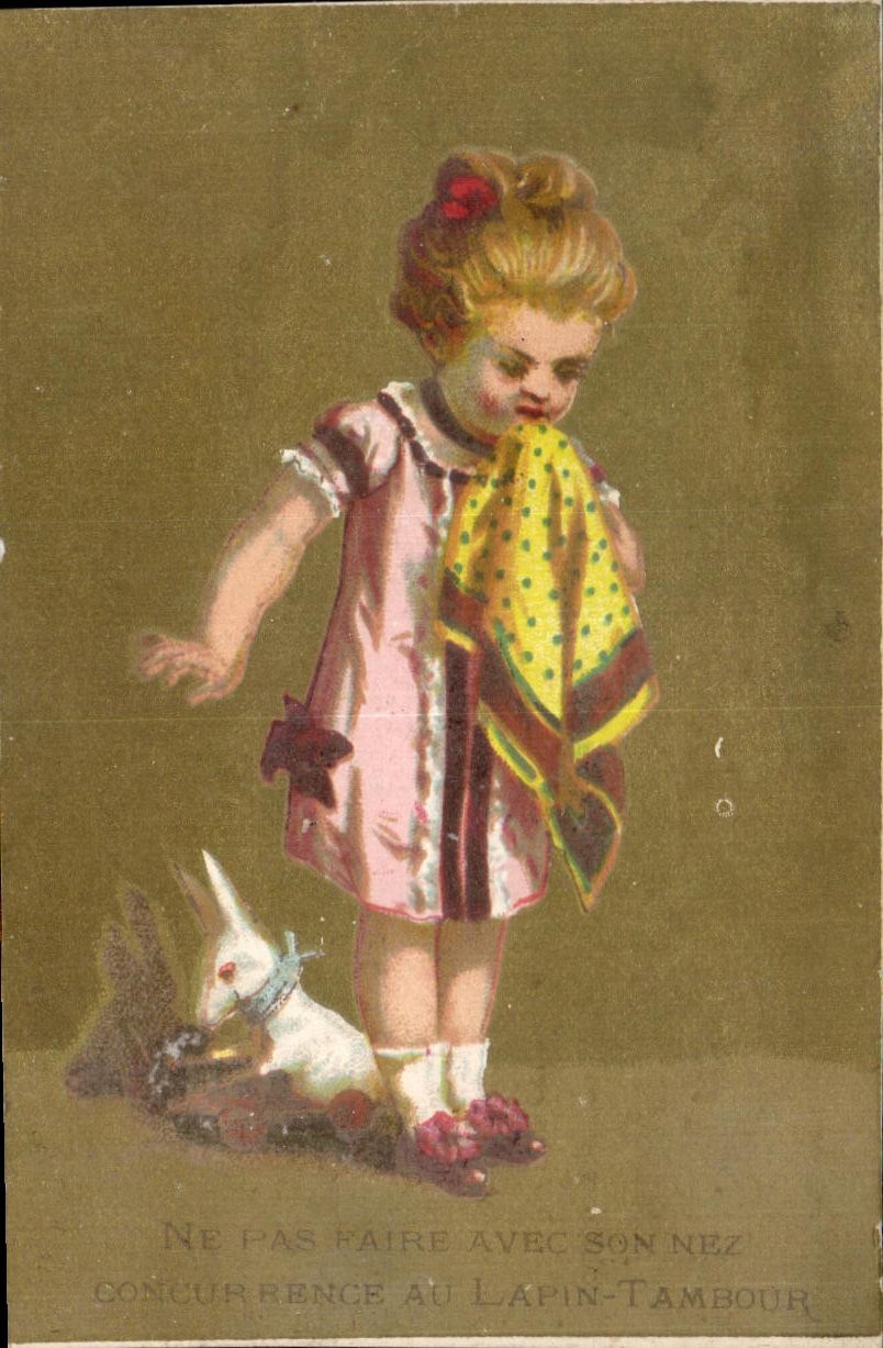 Chromo Ne Pas paire Avec Son Nez Concur Rence Au Lapin Tambour Enfant