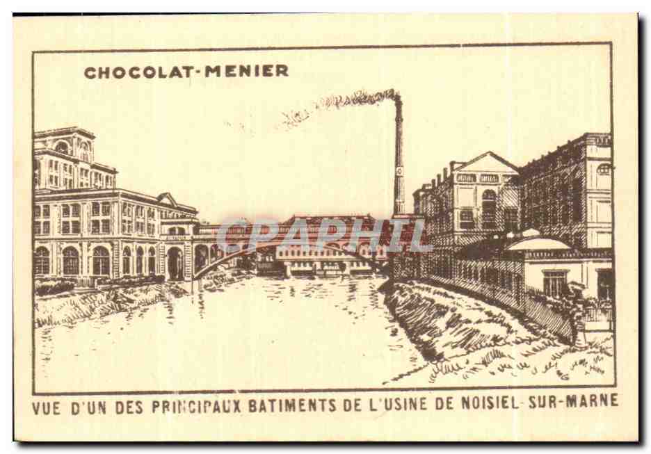 Image Collection Du chocolat Menier Dreux La Chapelle Royale — Verso