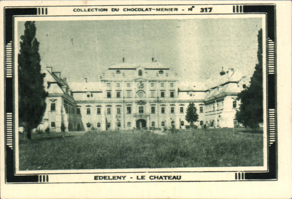 Image Collection Du chocolat Menier Edeleny Le Chateau