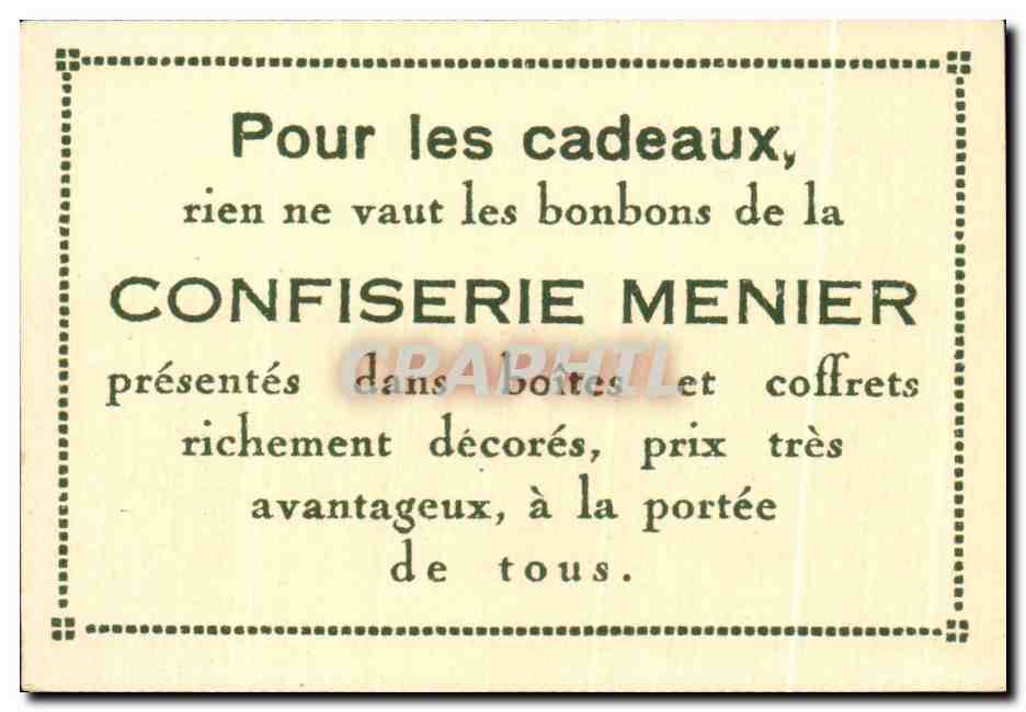 Image Collection Du chocolat Menier Arles Le Theatre Antique — Verso