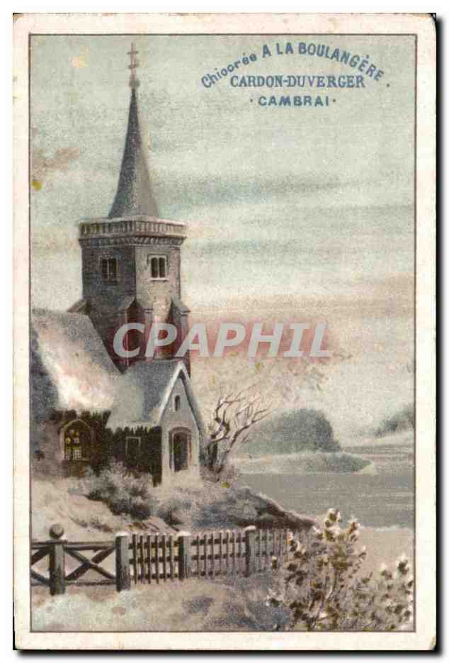 Chromo Chicoree A La Boulangere Cardon Duverger Cambrai 