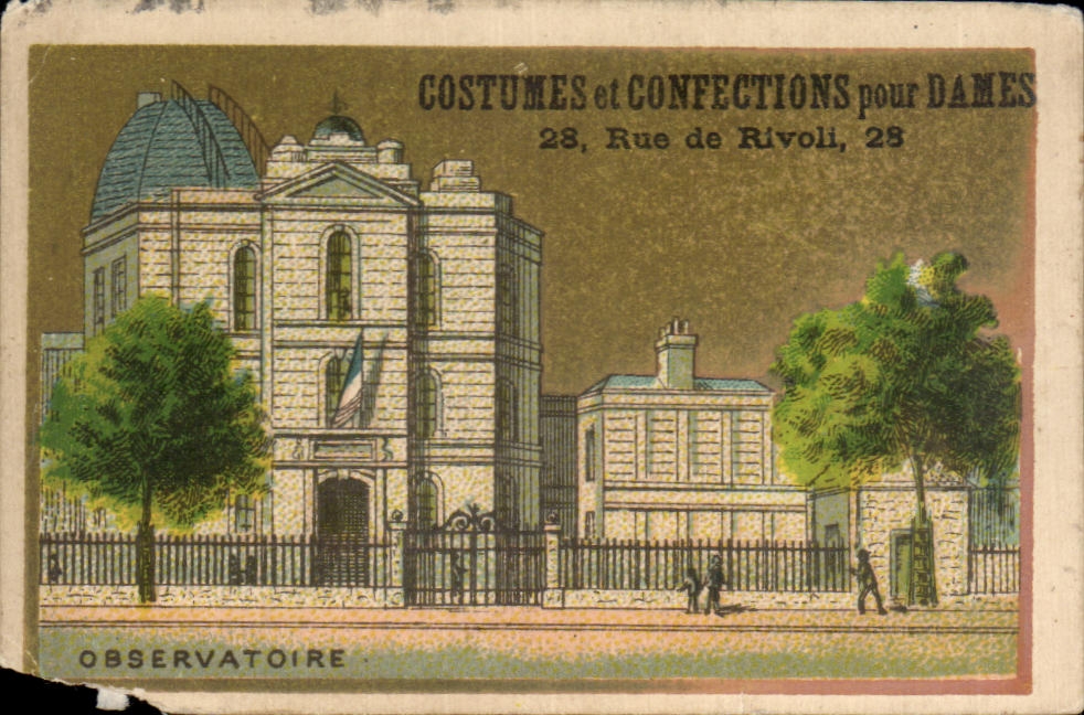 Image Costumes et Confections pour Dames Rue de Rivoli Observatoire Rue de Rivoli Paris Rougier