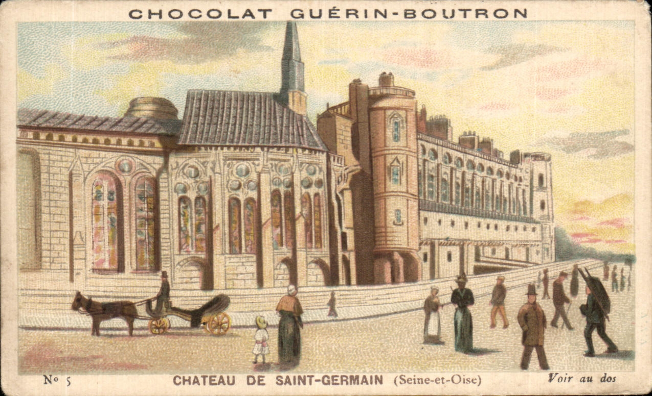 Image Chocolat Guerin Boutron Chateau De Saint Germain