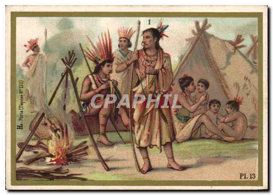 Chrimo Les Mammiferes Les Bimanes La race rouge Indiens 