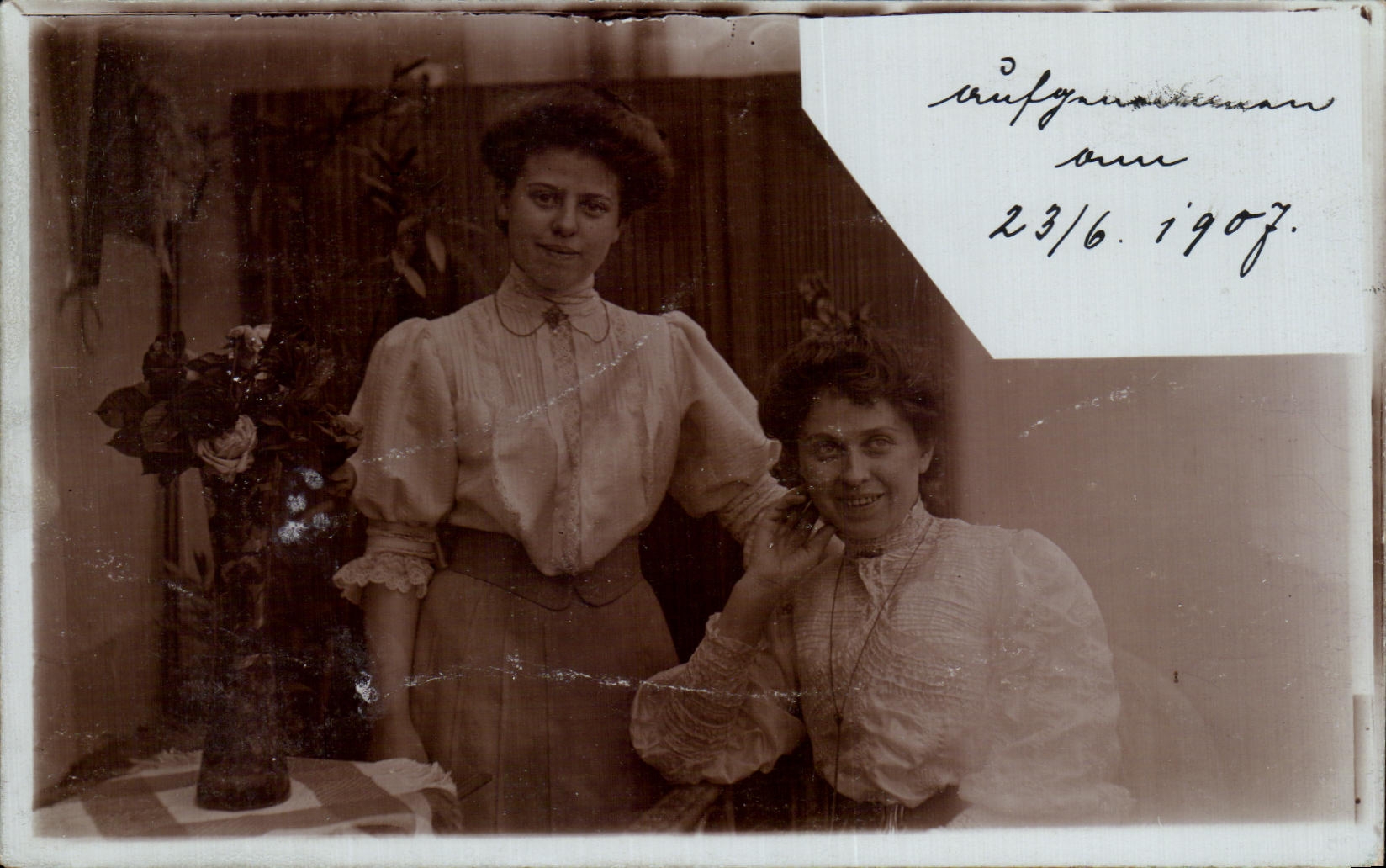 CARTE PHOTO Femmes Allemagne