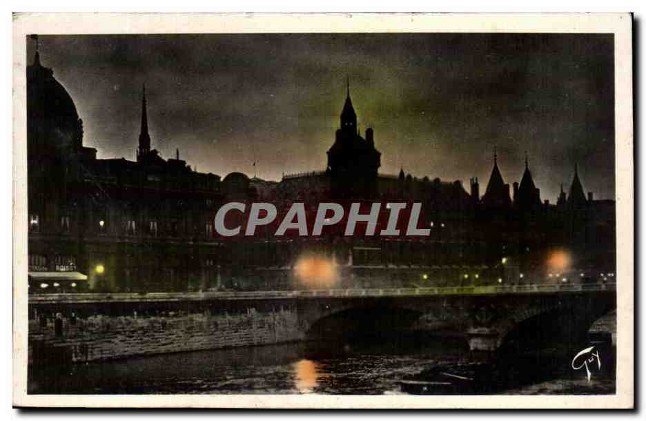 CPA Paris La Nuit Palais de Justice Law Courts