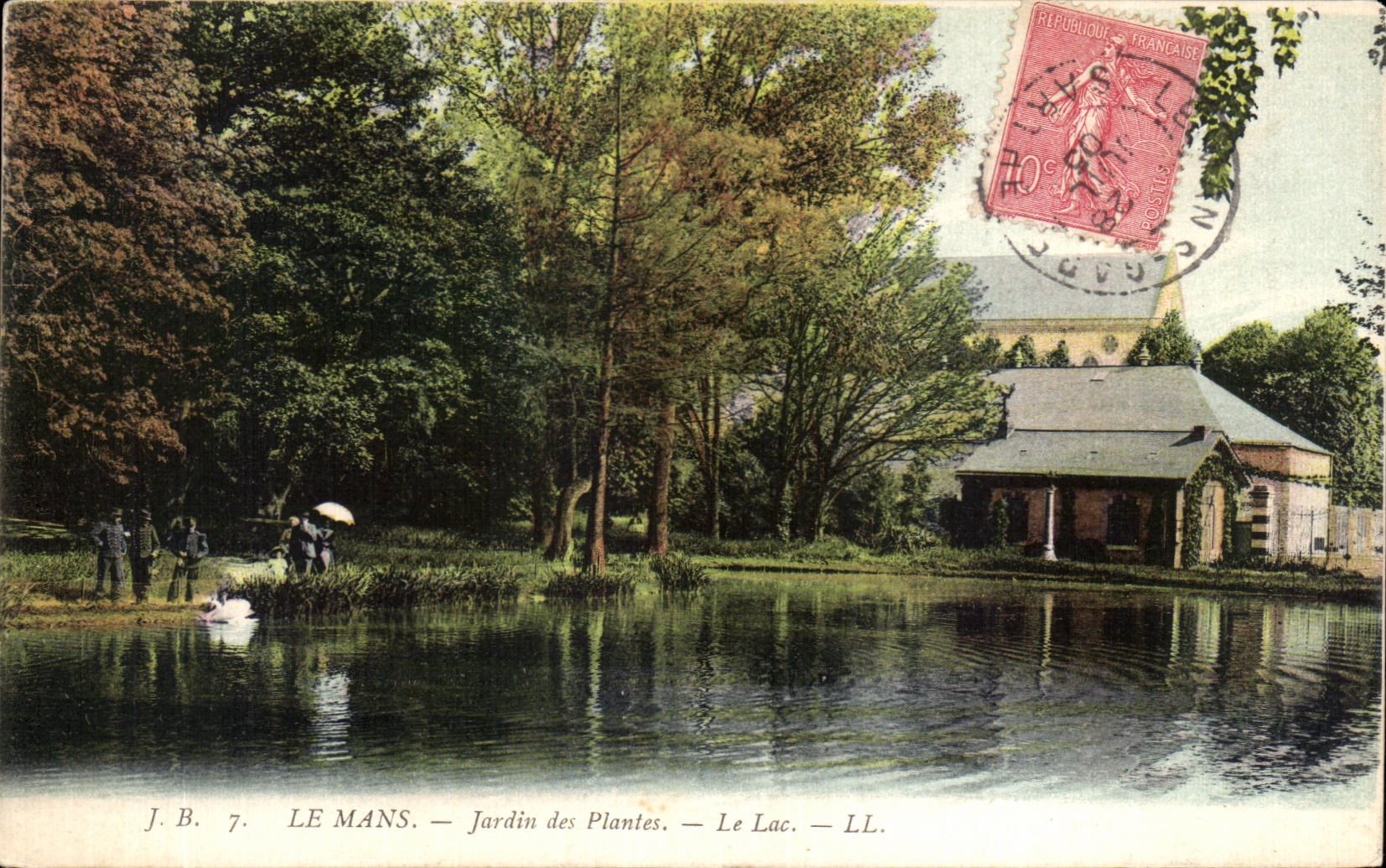 Le Mans — Jardin des Plantes — Le Lac — LL