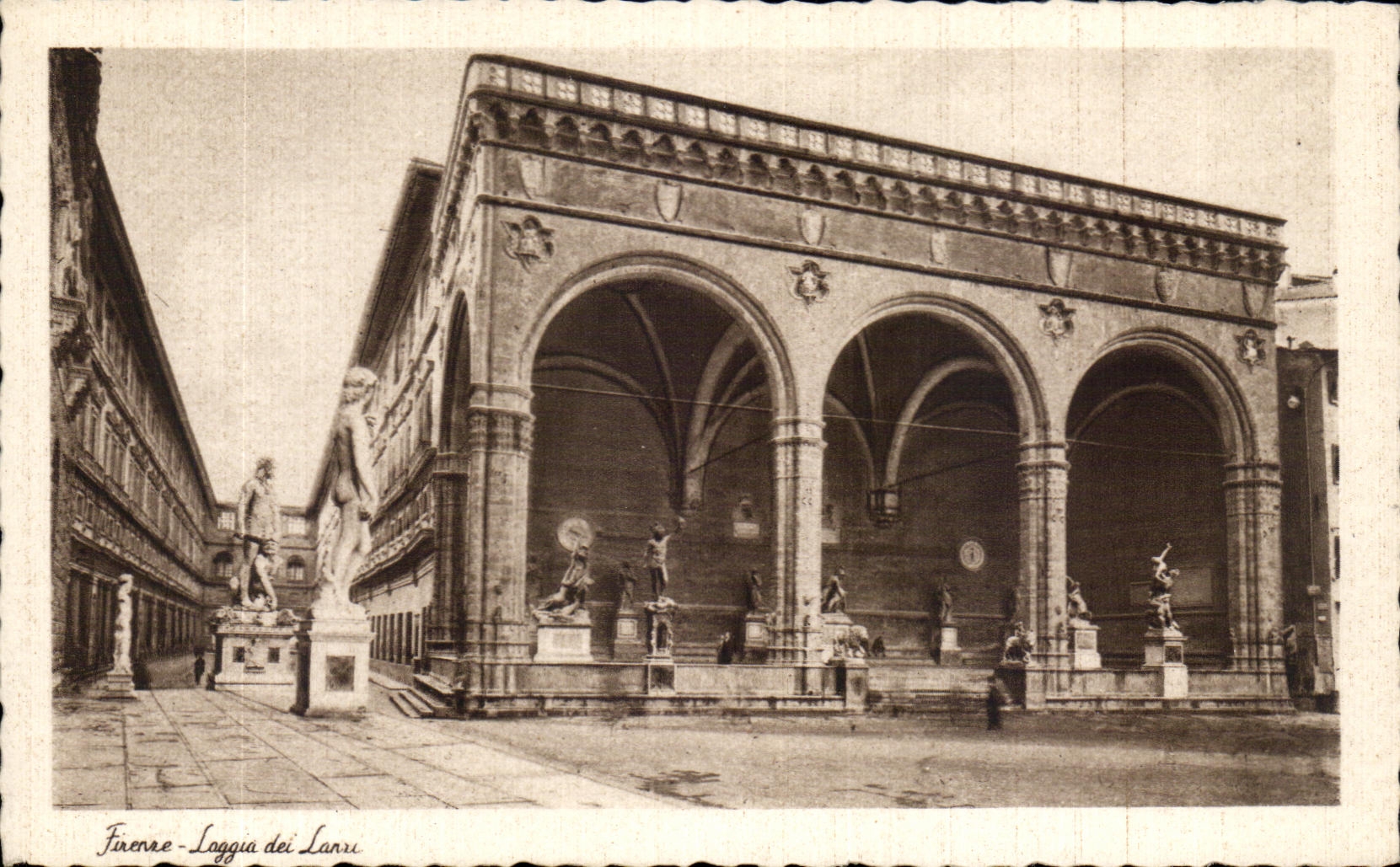 CPA Firenze Laggia dei Lanzi