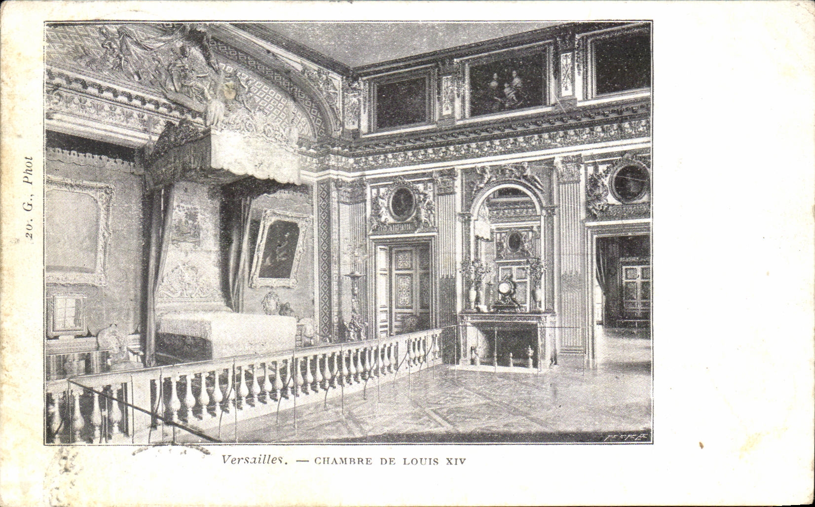 CPA Versailles Chambre De Louis XIV