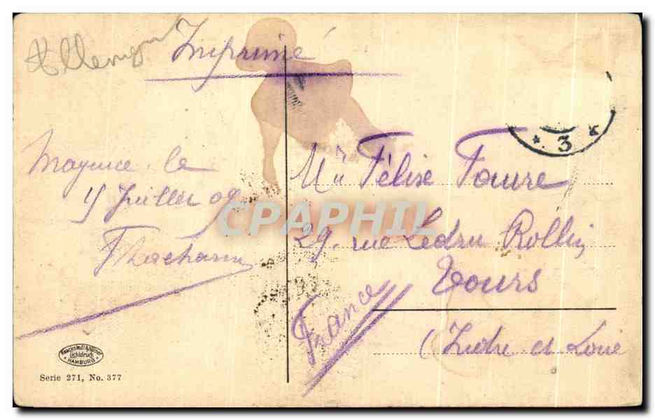 CPA Gruss aus Frantfurt a m — Back