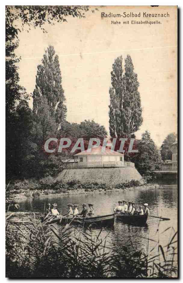 CPA Radium solbad kreuznach Nahe mit Elisabethquelle