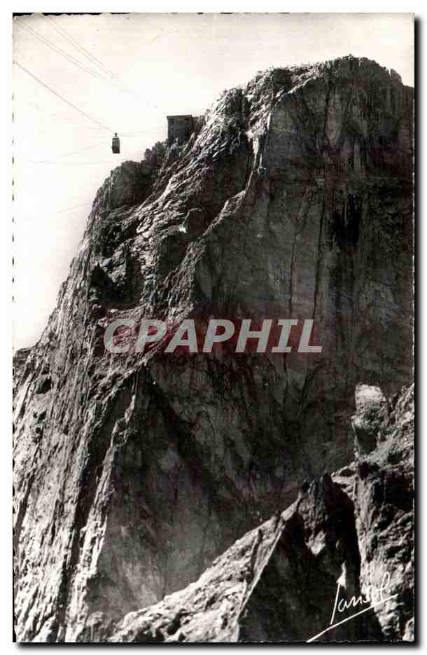 Chamonix (Haute-Savoie) — Der Brévent-Wall und die Seilbahn-Abfahrt — Éditions photographiques JANSOL