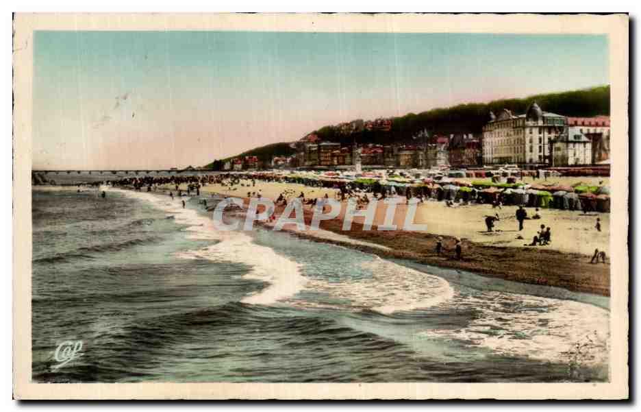 CPA Trouville Reine des Plages La Plage a maree haute