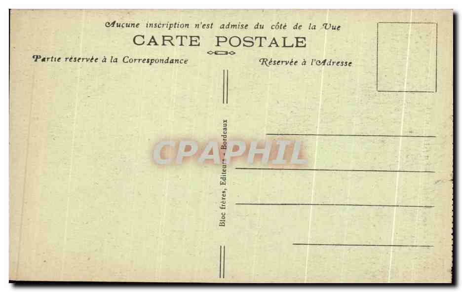 Route de Pierrefitte à Cauterets — Le Limaçon — B. R. — Achterkant