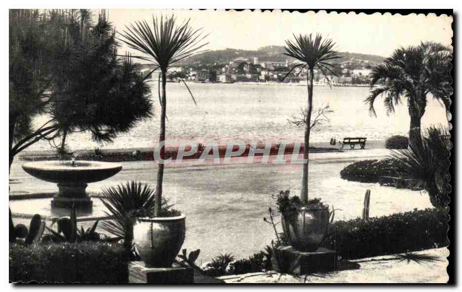 CPA Cannes Vue prise du Beach