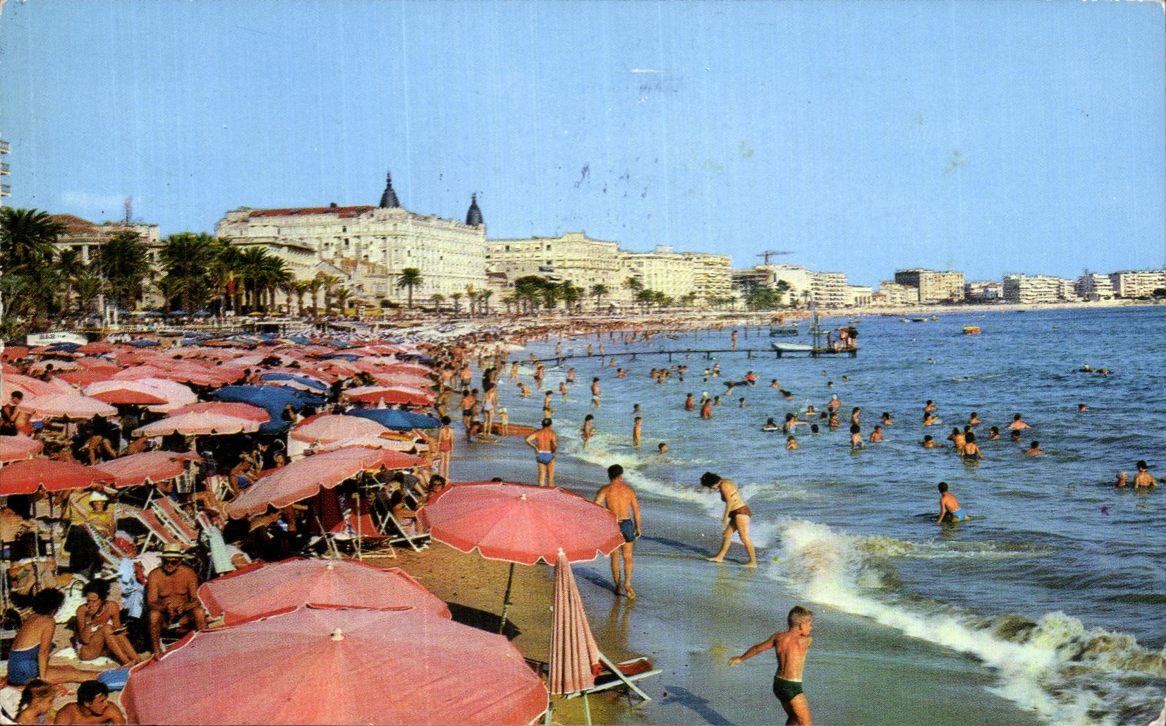 CPA Cannes La Plage de la Croisette