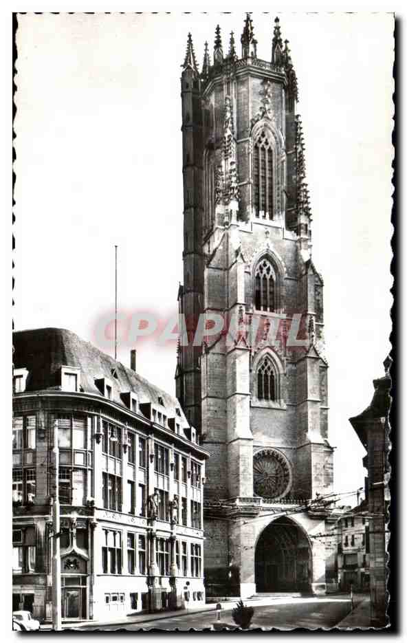 CPA Fribourg Cathedrale de St Nicolas