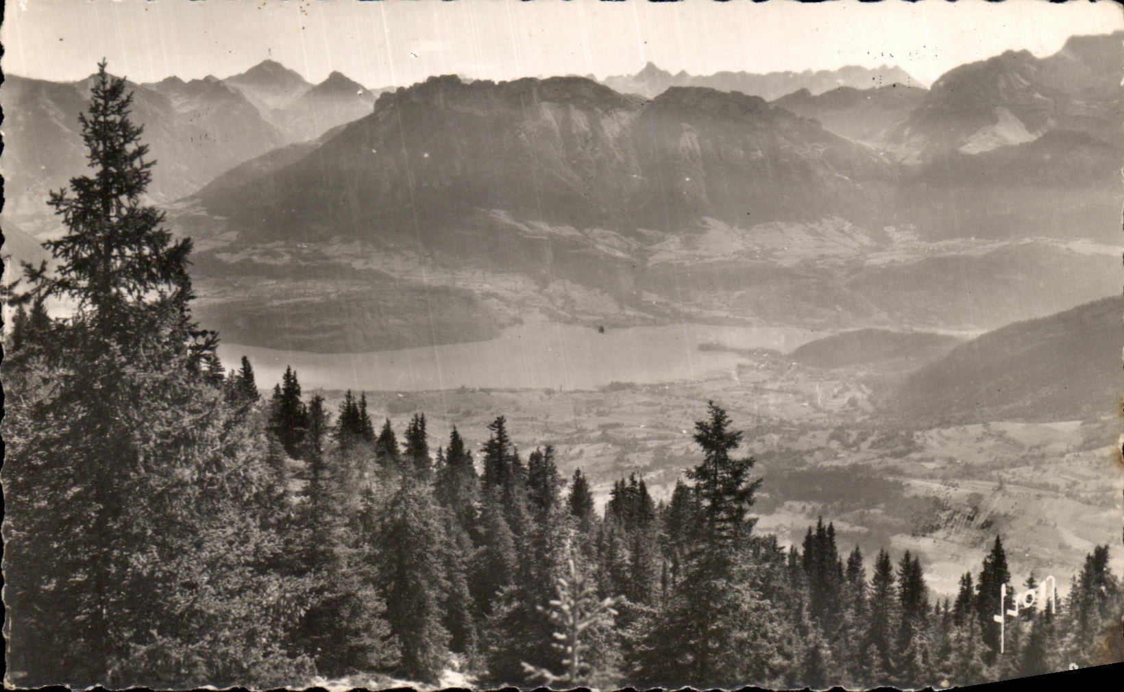 Le Semnoz (Hte-Savoie) 1704 m. — See Annecy und Roche de Murraz — Editions d'Art Murraz, Paris