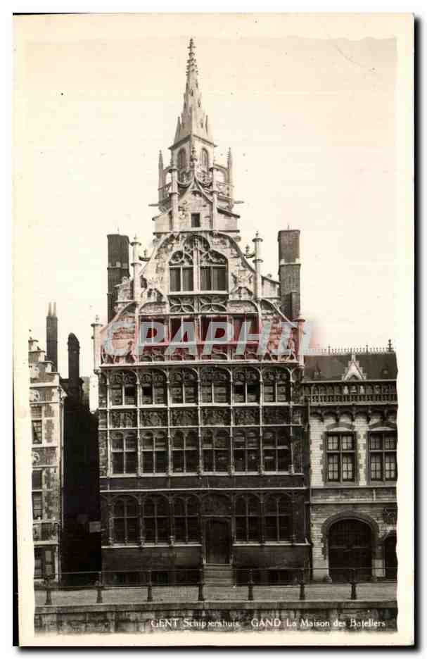 CPA Gent Gand La Maison des Baleliers