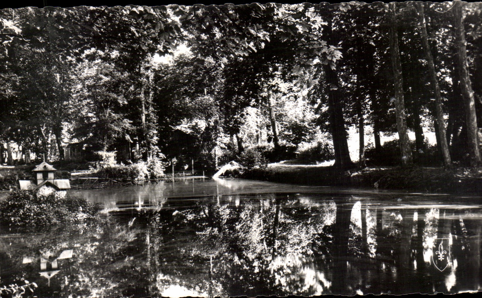 Pougués-les-Eaux — Parc de l'Établissement Thermal — Le Lac — Éditions du R.S. — n°3