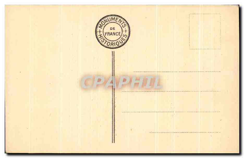 CPA Abbaye Du Mont Saint Michel Le Choeur de I'Eglise Chour of the Church — Verso