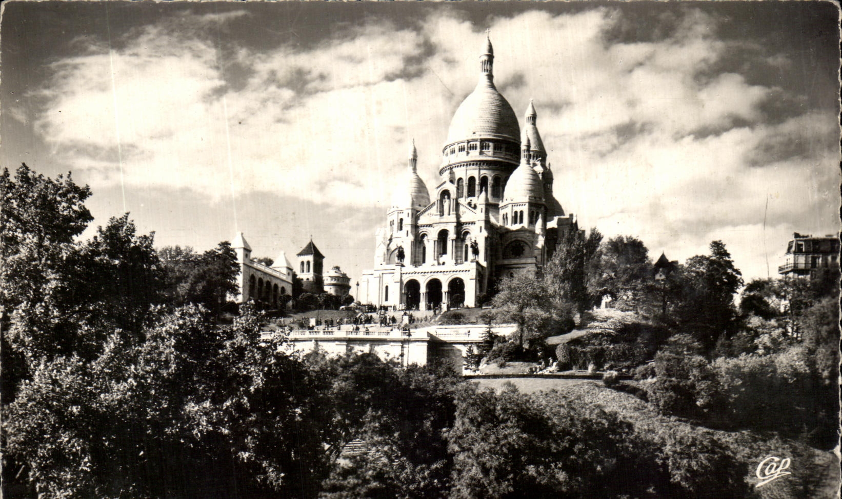 CPA Paris Le Sacre Coeur Montmartre
