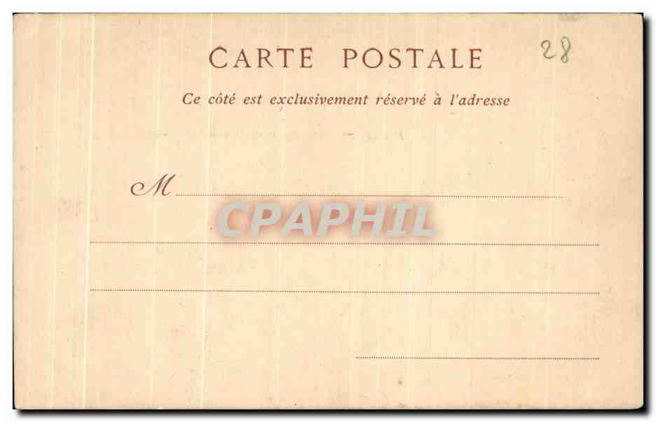 CPA Chartres Vue Generale prise de Cachenbac — Rückseite