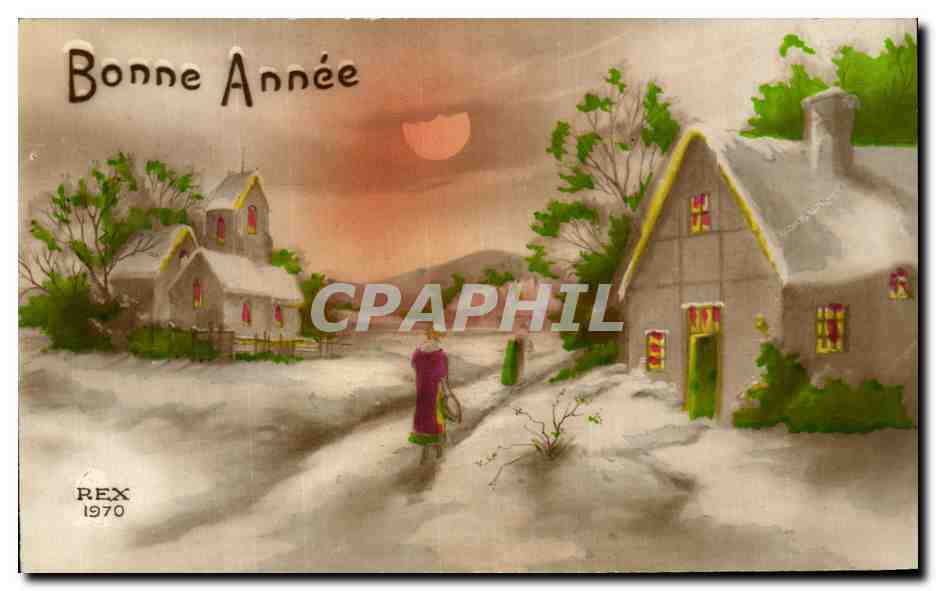 CPA Fantaisie Bonne Annee