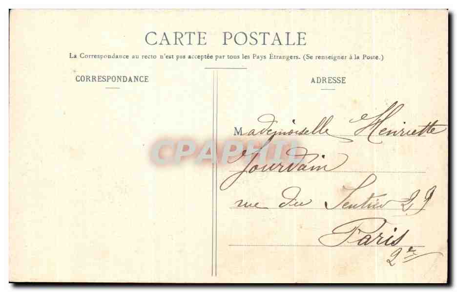 CPA Fantaisie Enfant Bon pour cent mille Baisers  — Rückseite