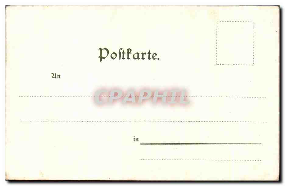 CPA Fantaisie Fleurs  — Verso
