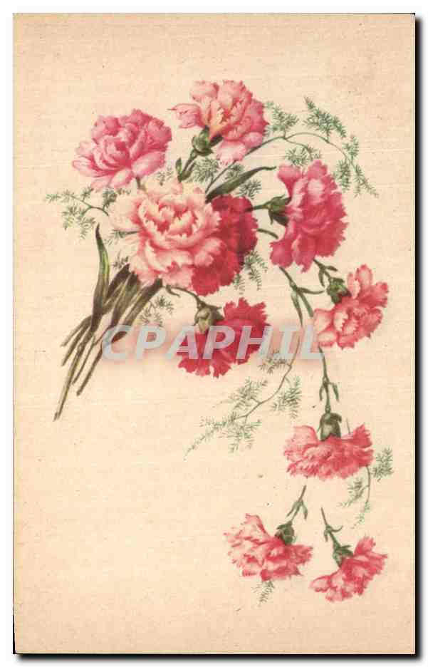 CPA Fantaisie Fleurs 