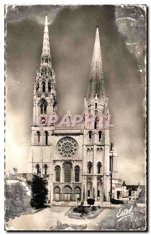 Cathédrale de Chartres — Façade Principale — Estel