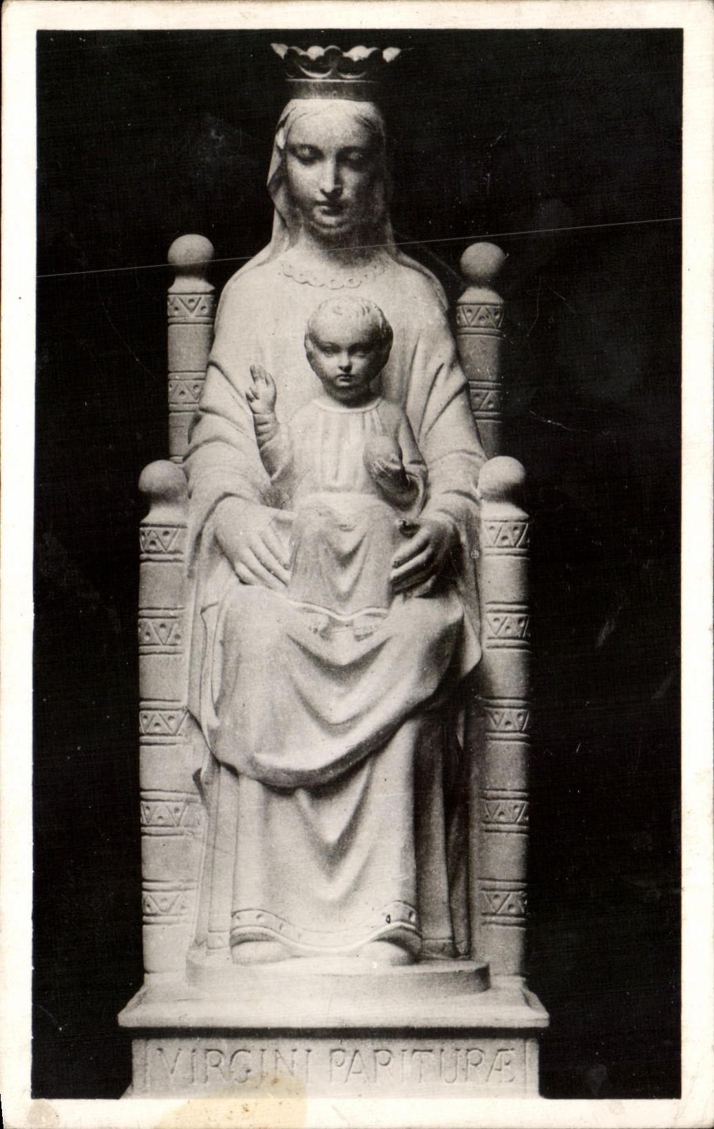 Statue de la Vierge à l'Enfant — Chartres — éditeur REAL-PHOTO, n° (50)