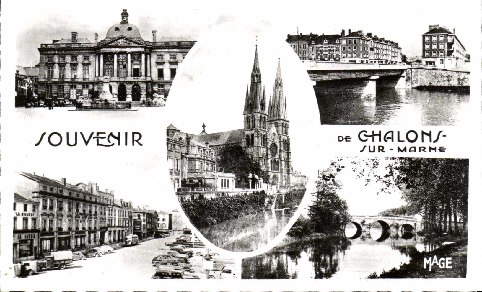 CPA Souvenir de Chalons s marne 