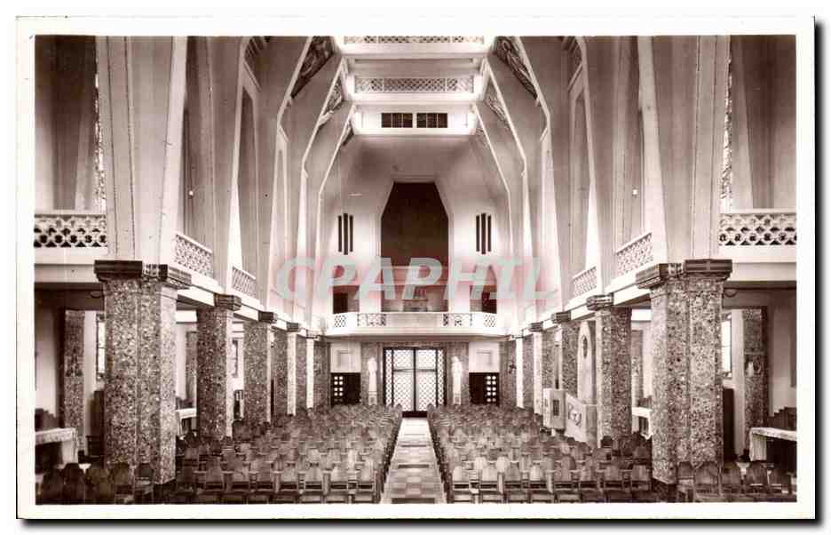 CPA Eglise st jean bosco Paris 