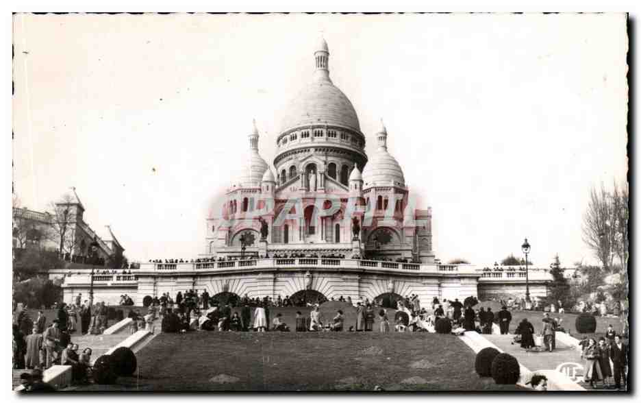 CPA Paris sacre coeur 